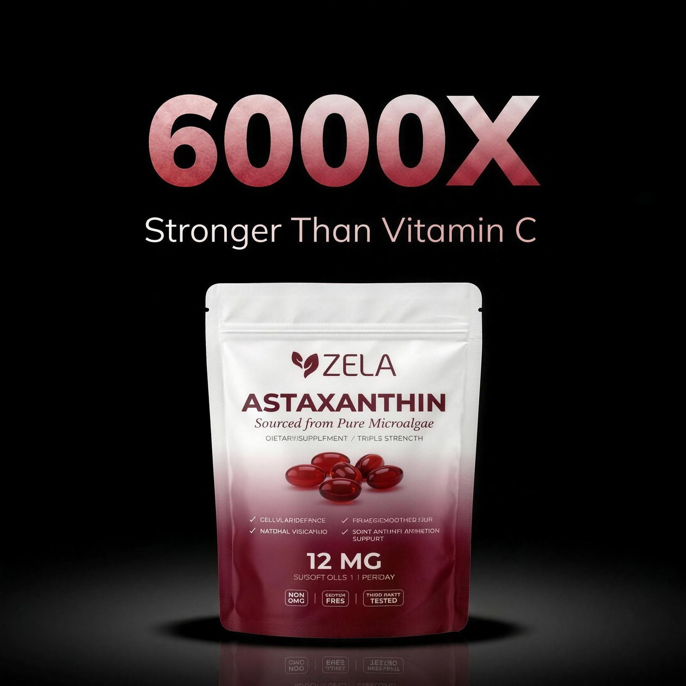 6000x the antioxidant activity of vitamin C in the dish